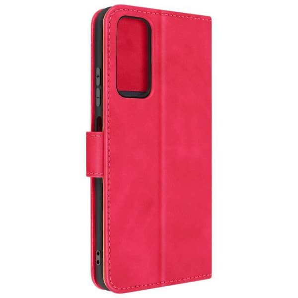 Pink pung etui til Xiaomi Redmi Note 11 og Note 11s - AVIZAR - stift - video support funktion Ros