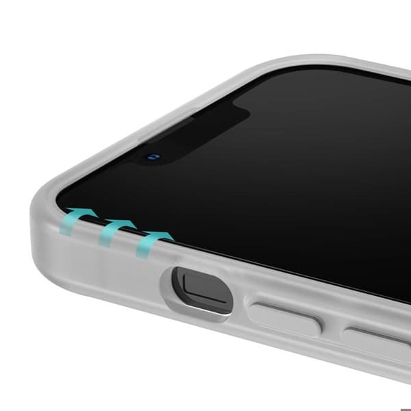 Coque MagSafe - Matt - iPhone 16e - 360° Skydd - Genomskinlig - Vit Vit