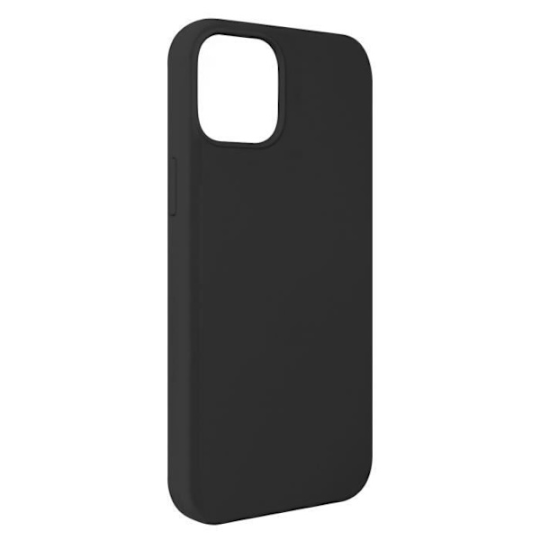 AVIZAR iPhone 13 beskyttelsescover Silikone Semi-stiv Soft-touch sort Svart