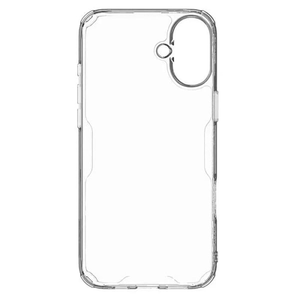 Skyddsfodral - Nillkin - iPhone 16 Plus - Transparent - Semi-stivt - Elegant Transparent