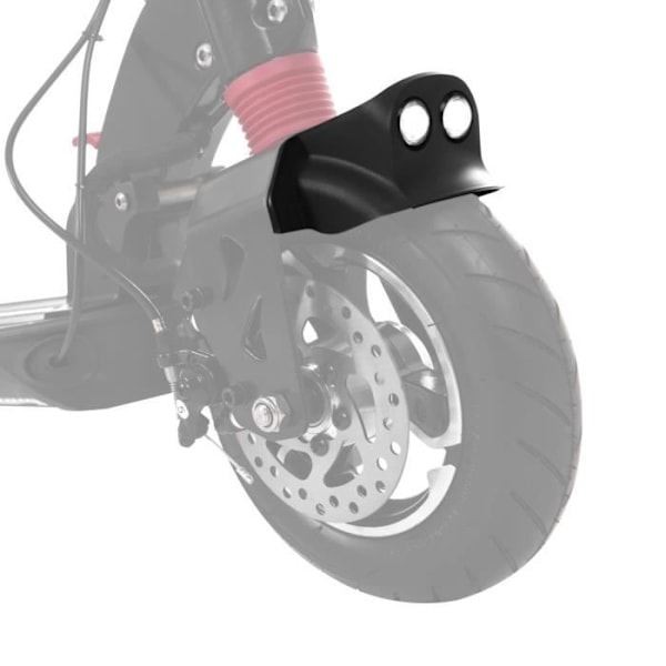 Front Mudguard for Zero 9 Original Zero Black Svart