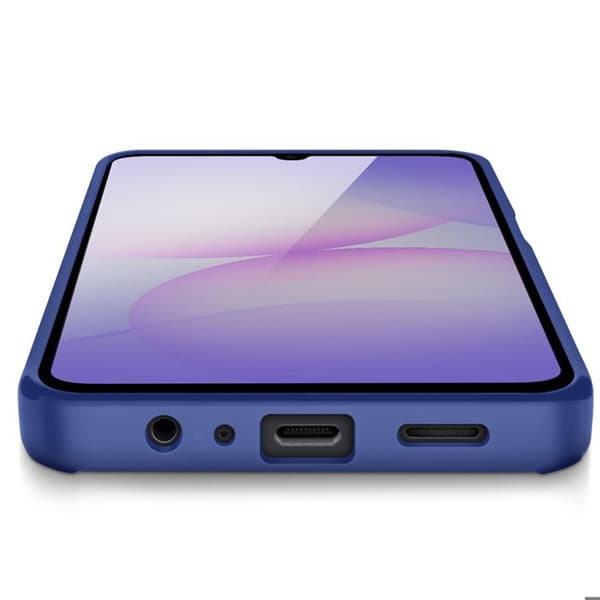 Coque Ring - AVIZAR - Galaxy A07 - Blå - 360° Rotationsring - Magnetisk Fæstning Blå
