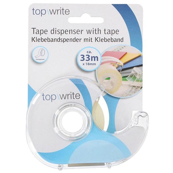 Topwrite - Rullakotelo + teippi