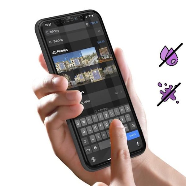 Näytönsuoja - FORCE GLASS - iPhone 11 / XR - 9H+ karkaistu lasi - 2.5D viistetyt reunat - Elinikäinen takuu Svart