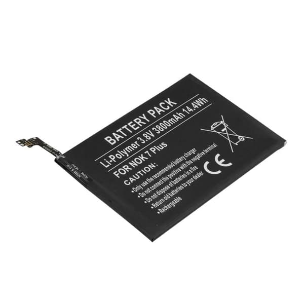 Batteri til Nokia 7 Plus Li-Polymer 3.8V 3800mAh 14.4Wh