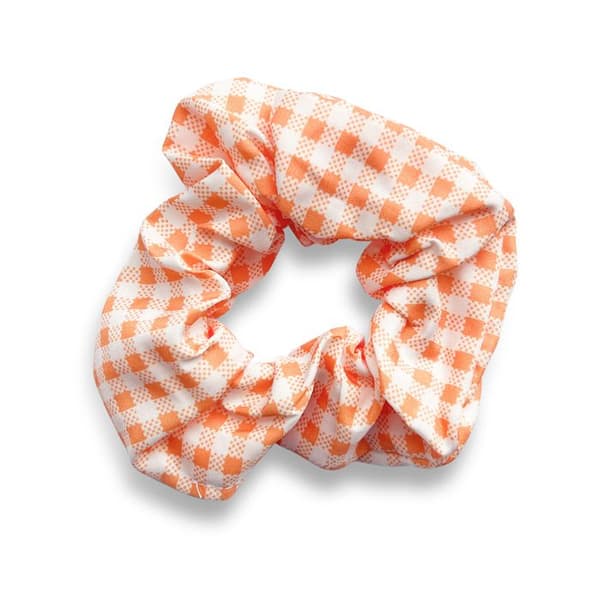 Chouchou - AVIZAR - Klassisk - Vichy Bomuld - Orange - Kvinde Apelsin