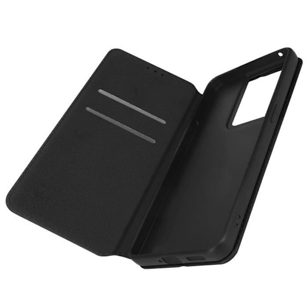 AVIZAR Taske til Oppo Reno 8 Pro 5G - Sort - Flip Card Holder Video Support Svart