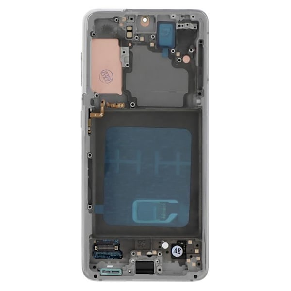 Full LCD Screen for Samsung Galaxy S21 - RELIFE - White - Touch Glass and Frame Vit