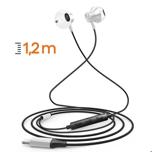 Lightning-örsnäckor Semi-intra-audion LinQ Silver Grå