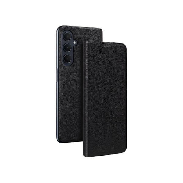 Etui til Samsung Galaxy A35 - BIGBEN - Folio Stand Edition - Kortplads - Sort - Semi-hård Svart