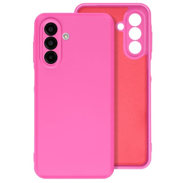 Coque - Snabbt skydd - Samsung Galaxy A26 - Halvstyv - Fuchsia - Anti-spår Rosa