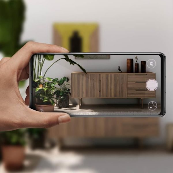 Film Skærm - AVIZAR - Huawei P30 - Hærdet Glas 9H - 3D Afbrudt - Ridsefast Svart