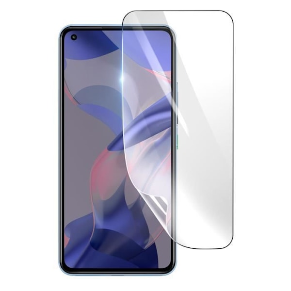 Näytönsuoja - 3MK - Xiaomi 11 Lite 5G NE - Iskunkestävä Hydrogeeli - Naarmuuntumaton - Läpinäkyvä Transparent