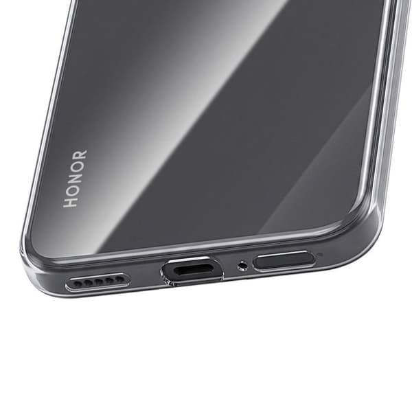 Silicone Cover til Honor 600 Smart i Ultrafin Stødabsorberende Transparent Vit