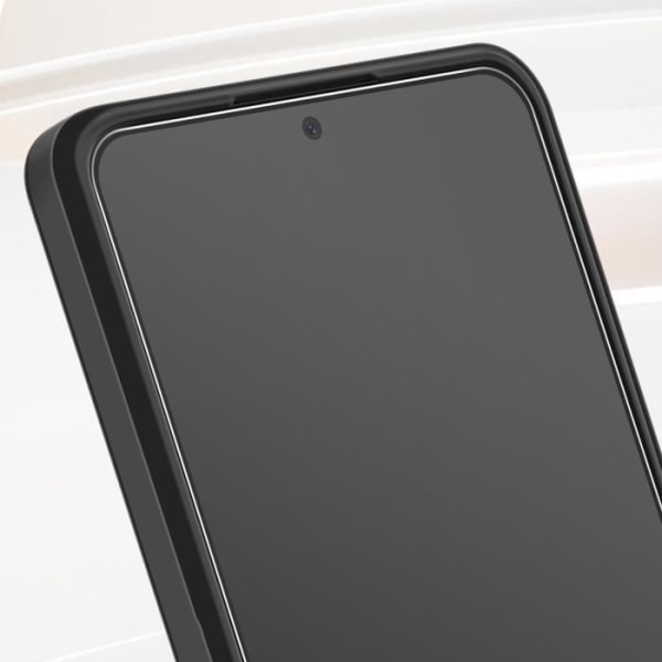 Fodral för Xiaomi Redmi Note 11 Pro Plus och 9H härdat glas tillverkat för Xiaomi Black