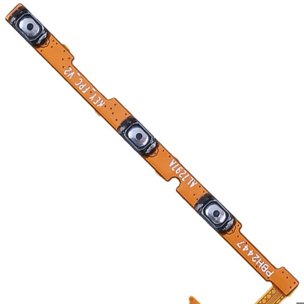 Nappe Power og Volume Erstatning til Xiaomi Redmi Note 14 4G Sort