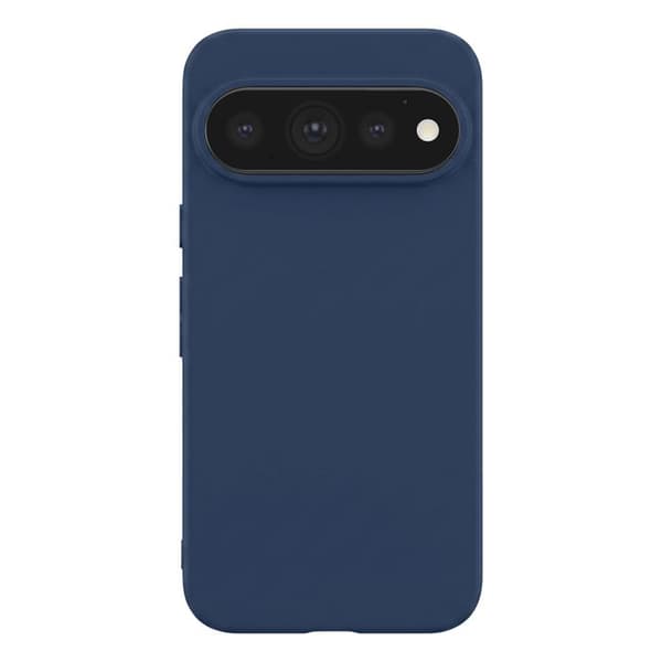 Siliconfodral för Pixel 11 Pro, Stötsäkert, Oljeavvisande, Mörkblå Blå