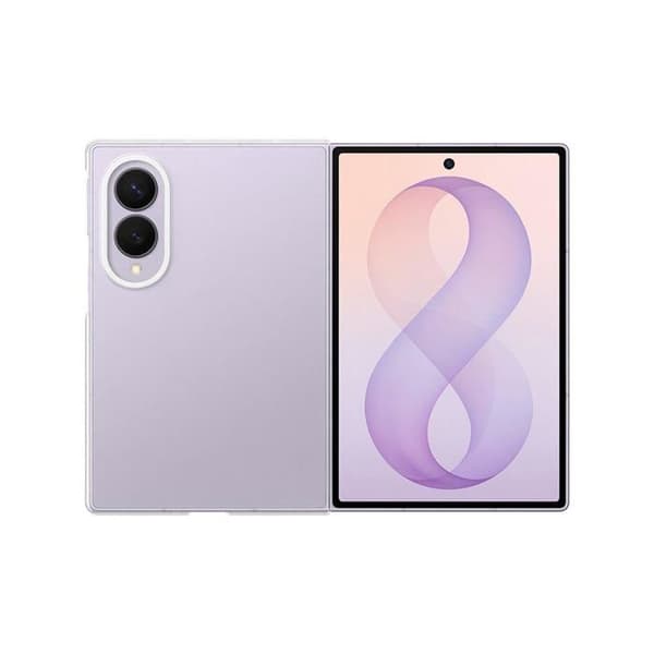 Officiel Transparent Cover til Galaxy Z Fold8 - Uden tema - PC, PET, transparent - Blank