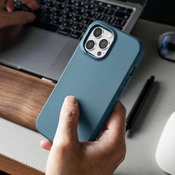 Skyddsfodral för iPhone 14 Pro SolidSuit Ultra Resistenta Rhinoshield Blå Blå