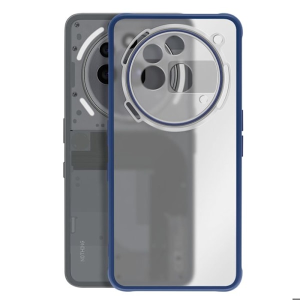 Stötprotective fodral för Nothing Phone 3a Pro med förstärkta hörn Blå Blå