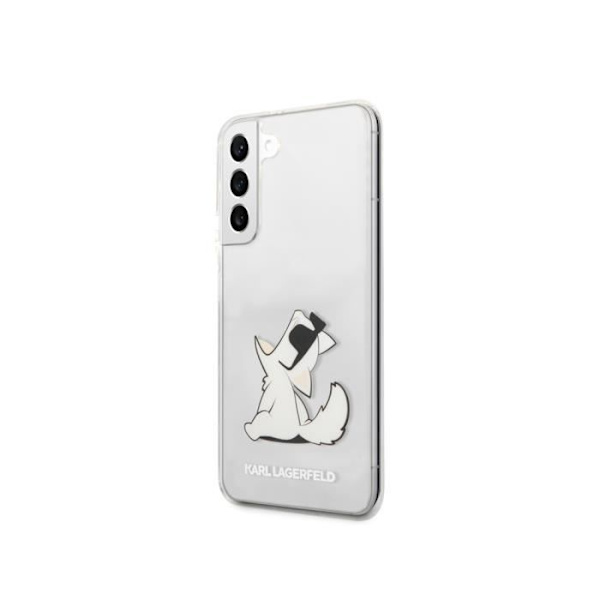 Etui til Samsung Galaxy S22 Plus Choupette Eat Karl Lagerfeld Transparent Transparent