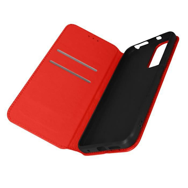Xiaomi Redmi Note 11 ja 11s kansi - AVIZAR - Lompakko - Punainen Röd