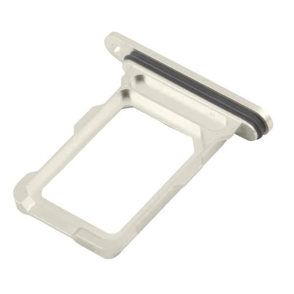 SIM-kortsskuffe til iPhone 16 Pro og 16 Pro Max Nano SIM Plads Beige Beige