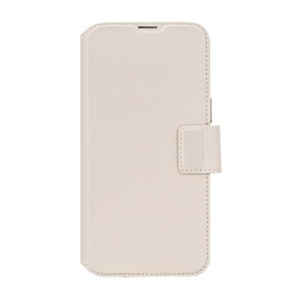 iPhone 16 Plus - MagSafe - Irrotettava Nahkakotelo - Beige - Puolijäykkä - Magneettinen Beige