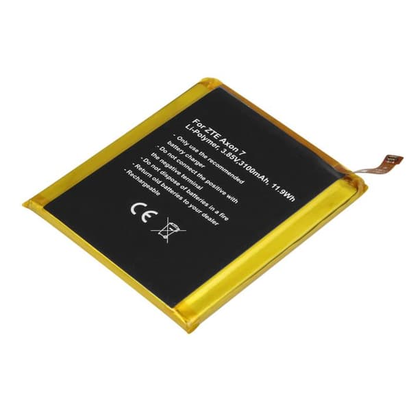 Batteri - AVIZAR - ZTE Axon 7 - Li-Polymer - 3100mAh - 3,85V