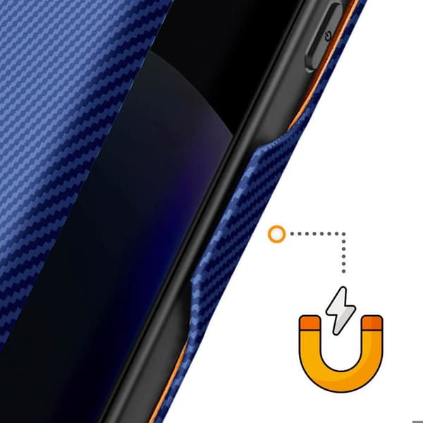 Hiilikotelo AVIZAR Redmi Note 14 Pro:lle ja 14 Pro Plus:lle Korttipidike Blå