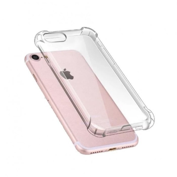 Jaym - Transparent förstärkt fodral som är kompatibelt med Apple iPhone 7/8