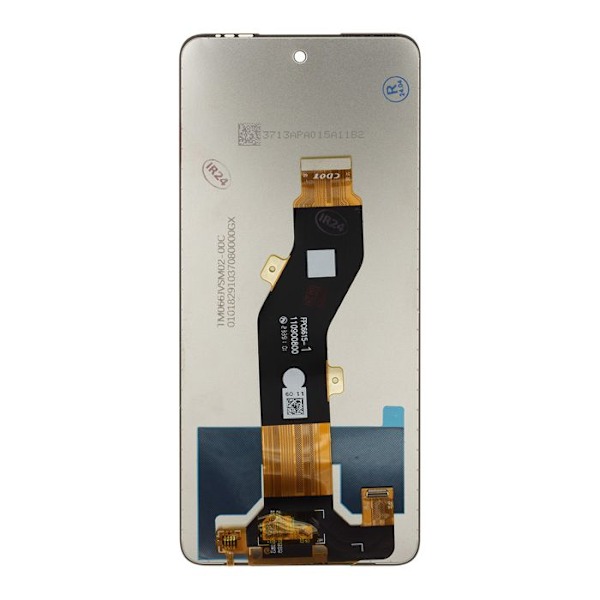 Infinix Smart 8 / 8 HD / Tecno Spark 20 / 20 Go Täydellinen LCD-näyttö IPS Nä black Svart