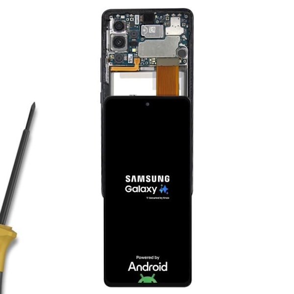 Nappe Test Skærm til Samsung Galaxy A53 Diagnosticering og Reparation Sort Svart