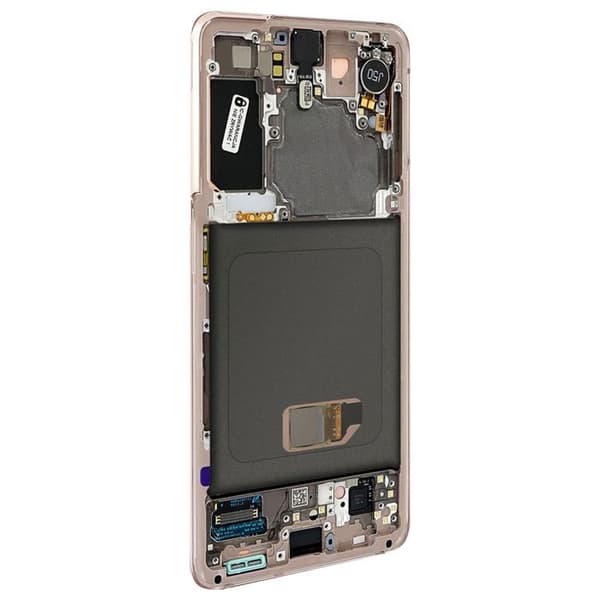 LCD-skærm - Samsung - Galaxy S21 - Original - Lyserød - 6 tommer Rosa
