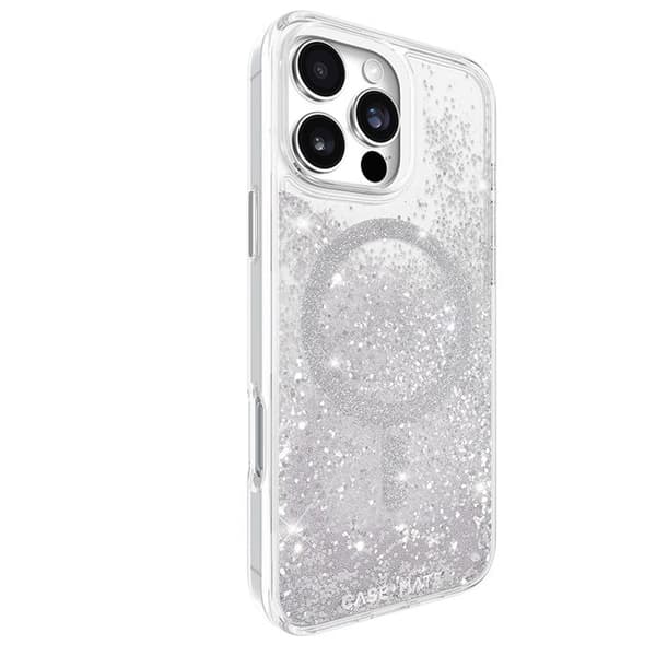 Beskyttelsescover - Case-Mate - Mate Waterfall - Sølv - Semi-stift - MagSafe Silver