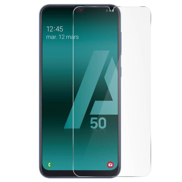 Samsung Galaxy A50 3MK näytönsuojakalvo joustava lasi iskunkestävä-läpinäkyvä valkoinen