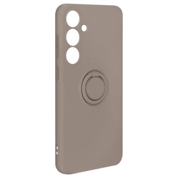 Fodral till Samsung Galaxy S24 Plus - AVIZAR - Flexibel silikonringstöd grå Grå