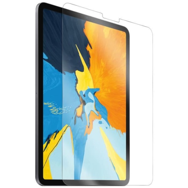 iPad Pro 11" 2018 näytönsuojakalvo joustava naarmuuntumaton lateksi läpinäkyvä valkoinen