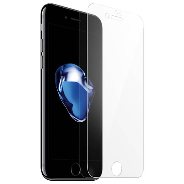 Suojakalvo - AVIZAR - iPhone 7/8 - Karkaistu lasi - Täysi suoja - Läpinäkyvä Transparent