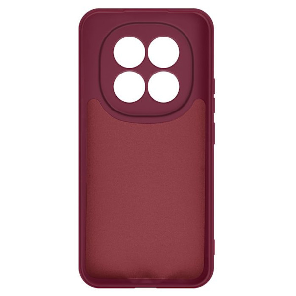 Coque Soft-Touch til Redmi Note 15 Pro Plus 5G i Antiskrid Silikone Bordeaux Röd
