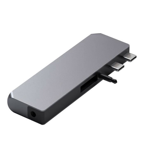 Hub USB-C - Satechi - Pro Hub Mini - 5 portar - Aluminium - Kompakt och Lätt
