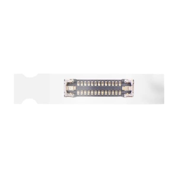 FPC Connector Bakre kamera för iPhone X Svart Svart