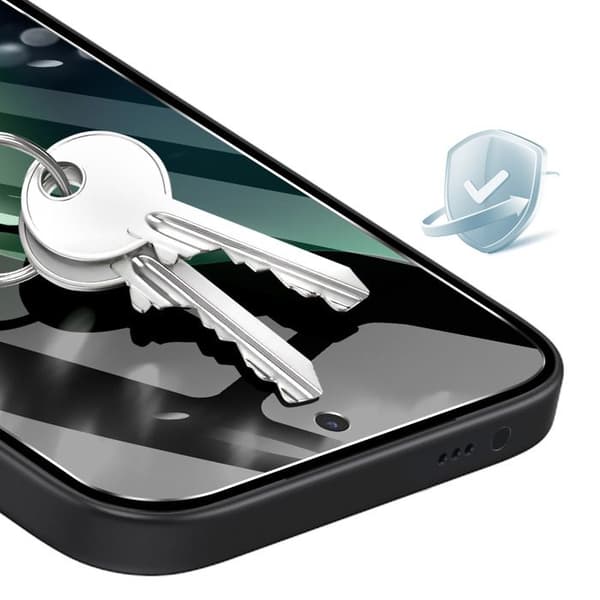 Härdat glas för Xiaomi Redmi 17 Hårdhet 9H Rep- och fingeravtrycksskyddande Transparent Vit