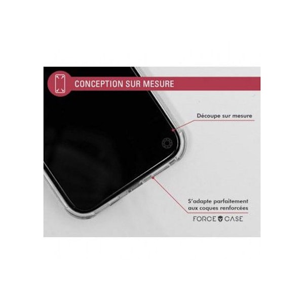 Paket med 5 original skärmskydd garanterade för livet i organiskt glas för Samsung G A42 5G Force Glass