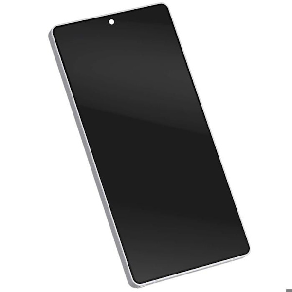 Fuldskærm - AVIZAR - Galaxy S25 Ultra - OLED-panel - Touchglas - Sølv chassis Grå