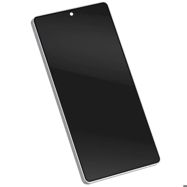 Helskärm - AVIZAR - Galaxy S25 Ultra - OLED-panel - Touchscreen - Silverchassi Grå