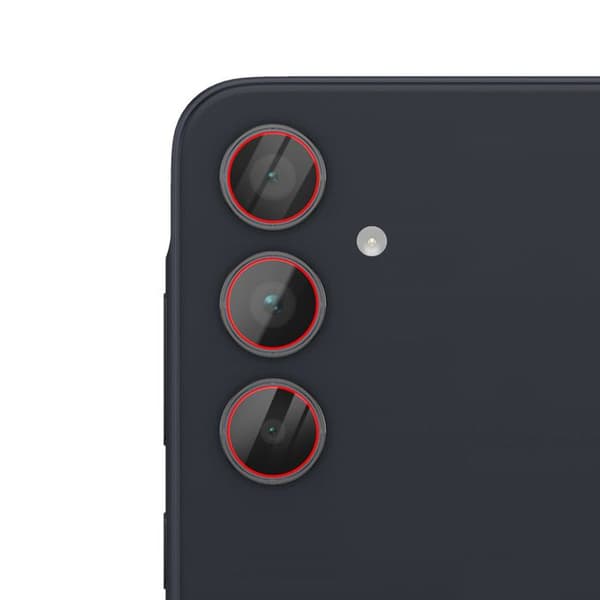 Komplet Erstatningslinse til Bagkamera Galaxy A35 / A55 Sort Svart