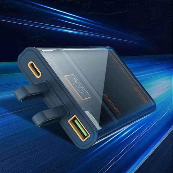 WEKOME WP-325 Power Bank 20 000 mAh - PD 20W / QC 22.5W, USB-C, Sort sort