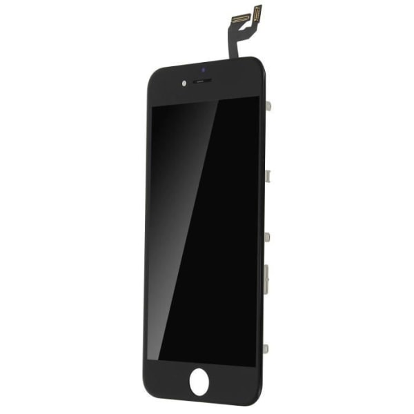 iPhone 6S LCD-skærm Touch Glas - Komplet sort skærmblok - AVIZAR Svart