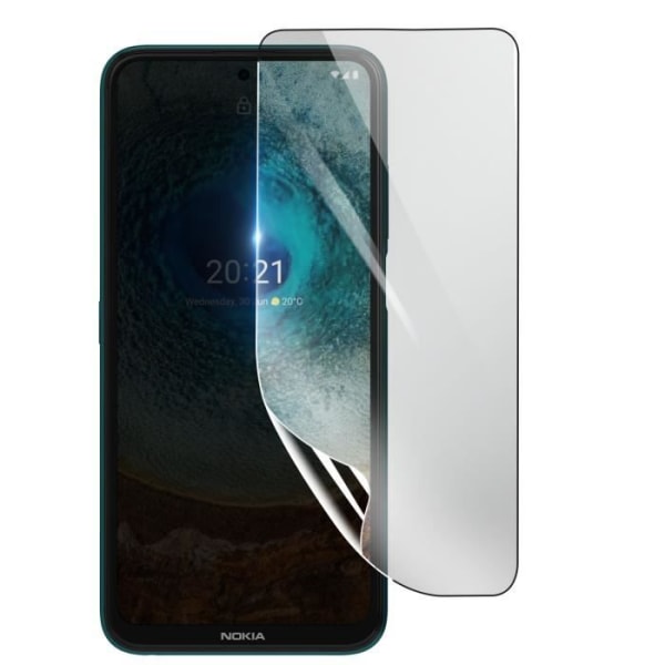 Näytönsuoja - 3MK - Nokia X10 - Iskunkestävä Hydrogeeli - Läpinäkyvä - Iskunkestävä